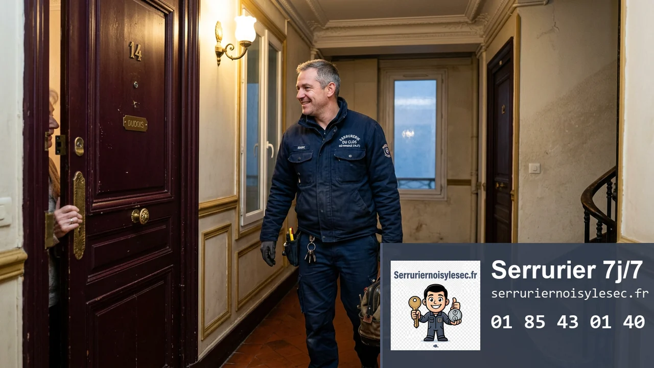 Serrurier en urgence à Noisy-le-Sec : que faire et combien ça coûte